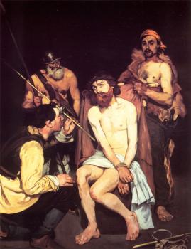 愛德華 馬奈 Jesus Mocked by the Soldiers